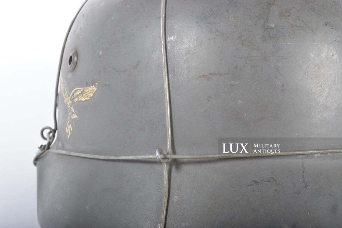 Casque M35 Luftwaffe double insigne avec fil de fer - photo 21