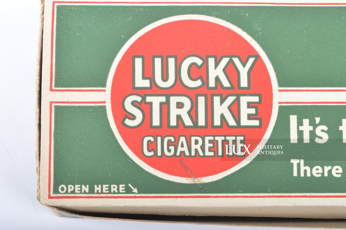 Carton de paquets de cigarettes américaines « Lucky Strike » - photo 9