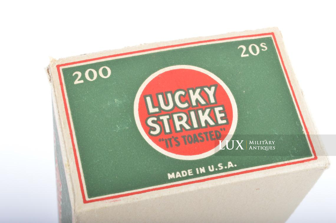 Carton de paquets de cigarettes américaines « Lucky Strike » - photo 12