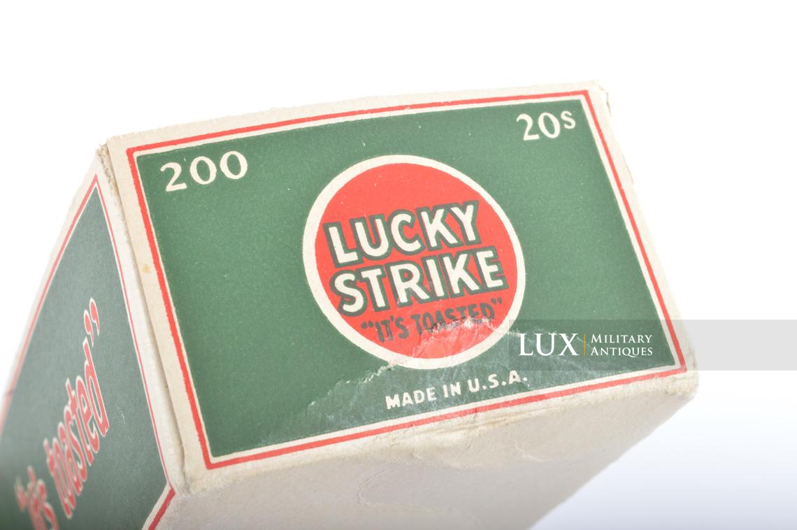 Carton de paquets de cigarettes américaines « Lucky Strike » - photo 13