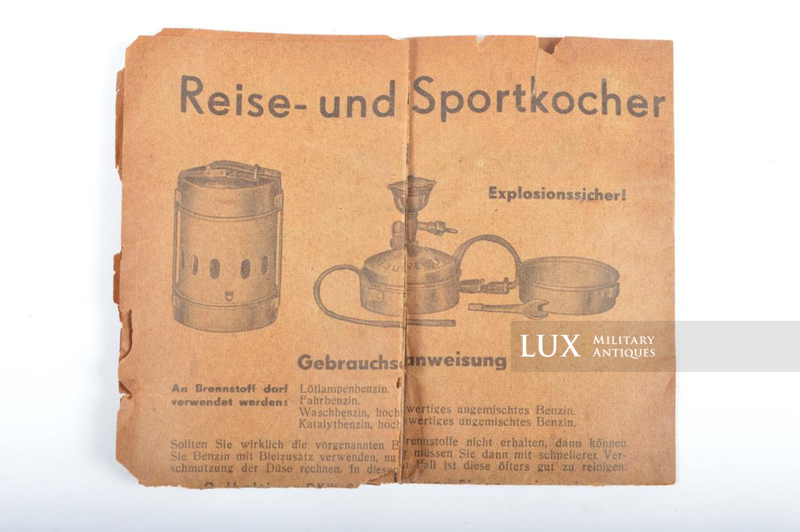German soldier's cooking stove unit, « Juwell 33 » - photo 20