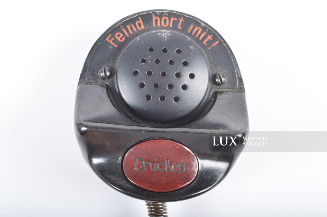 Unissued German field radio microphone - Lux Military Antiques - photo 8