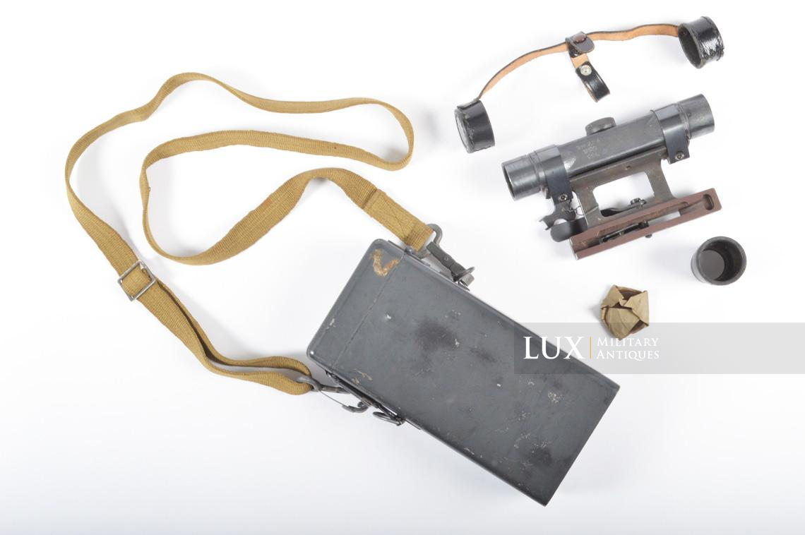 German G/K43 ZF4 sniper scope and prototype carrying case set, « unique » - photo 4