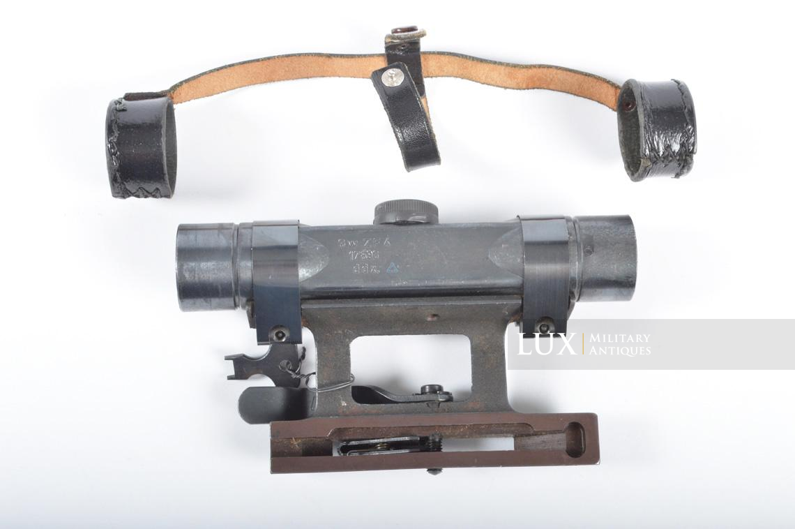 German G/K43 ZF4 sniper scope and prototype carrying case set, « unique » - photo 35