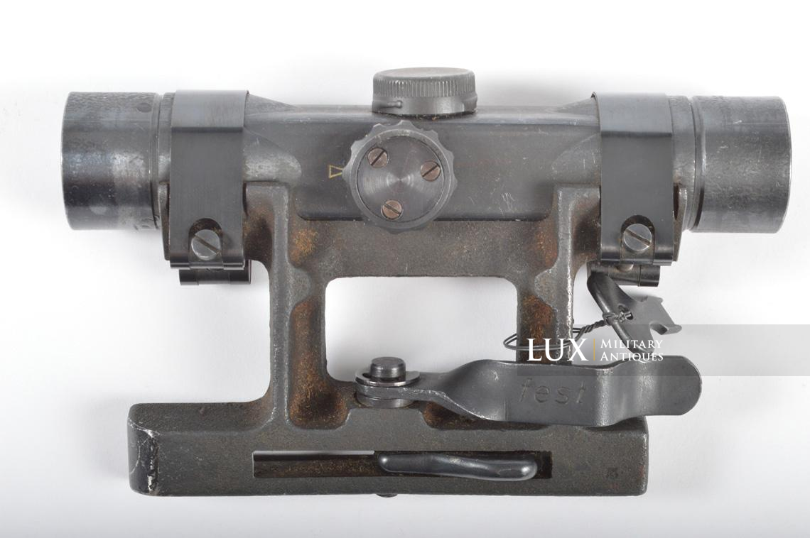 German G/K43 ZF4 sniper scope and prototype carrying case set, « unique » - photo 39