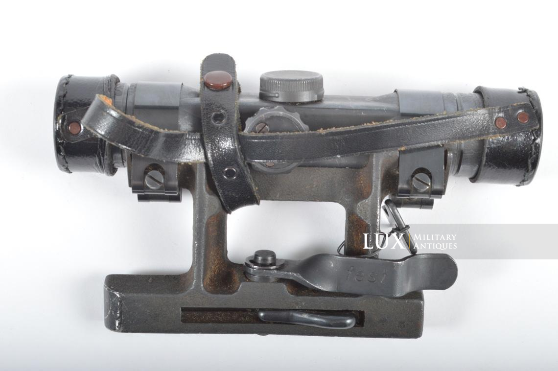 German G/K43 ZF4 sniper scope and prototype carrying case set, « unique » - photo 34
