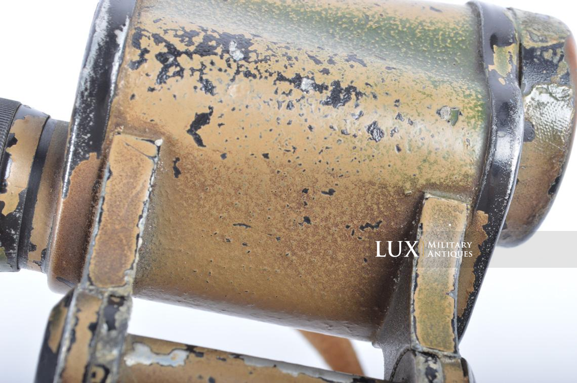 German three-tone Normandy camouflage 6x30 power binoculars , « dienstglass ddx » - photo 15