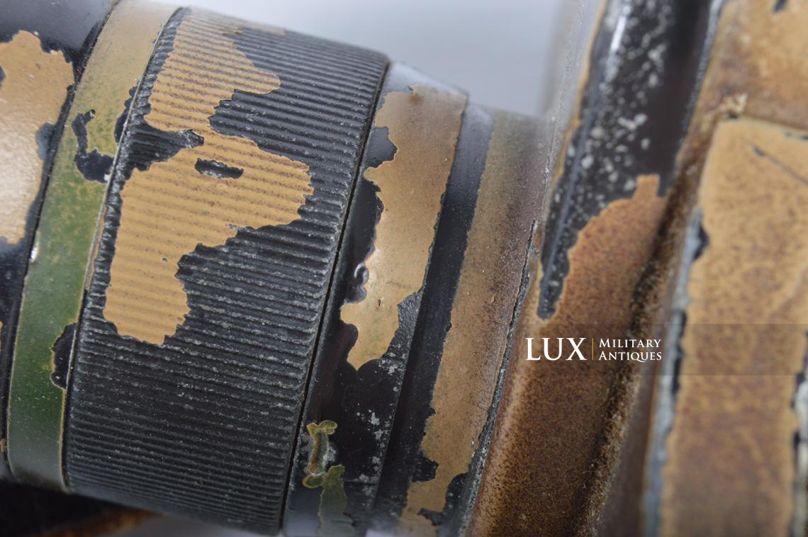 German three-tone Normandy camouflage 6x30 power binoculars , « dienstglass ddx » - photo 25