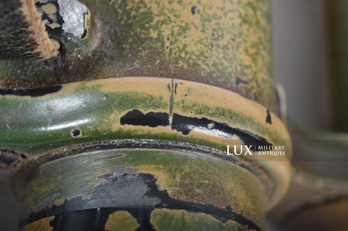 German three-tone Normandy camouflage 6x30 power binoculars , « dienstglass ddx » - photo 32