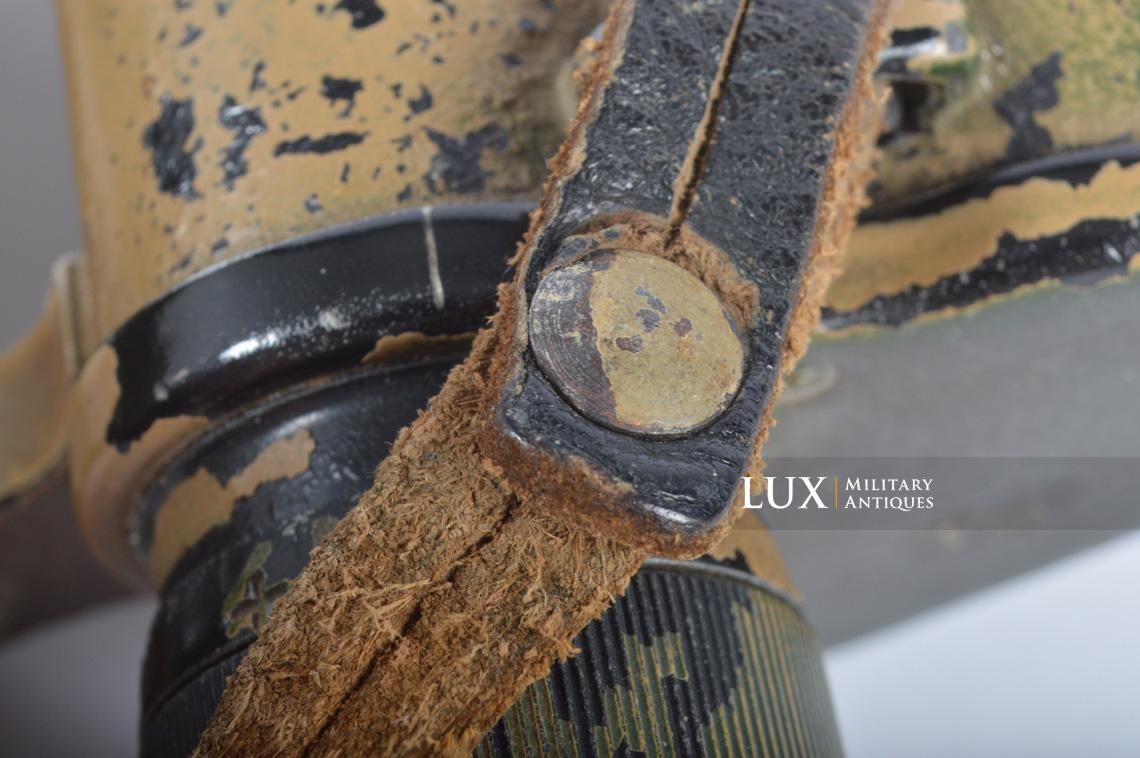 German three-tone Normandy camouflage 6x30 power binoculars , « dienstglass ddx » - photo 35