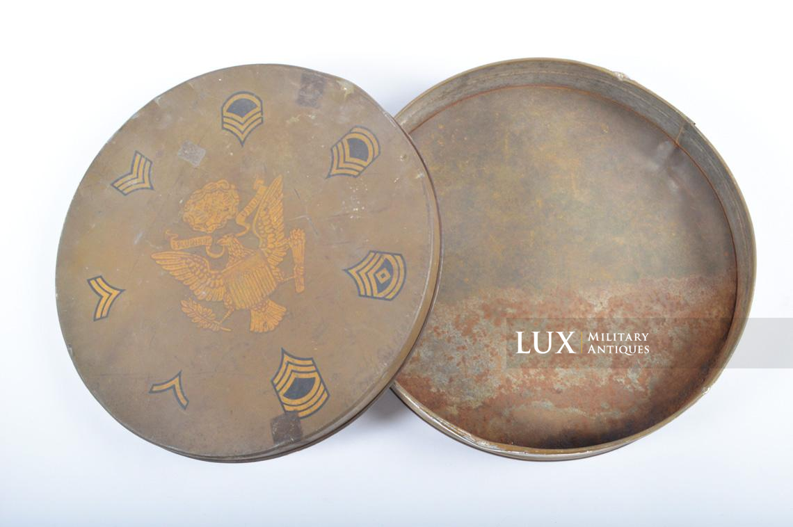 US Army decorated storage tin - Lux Military Antiques - photo 18
