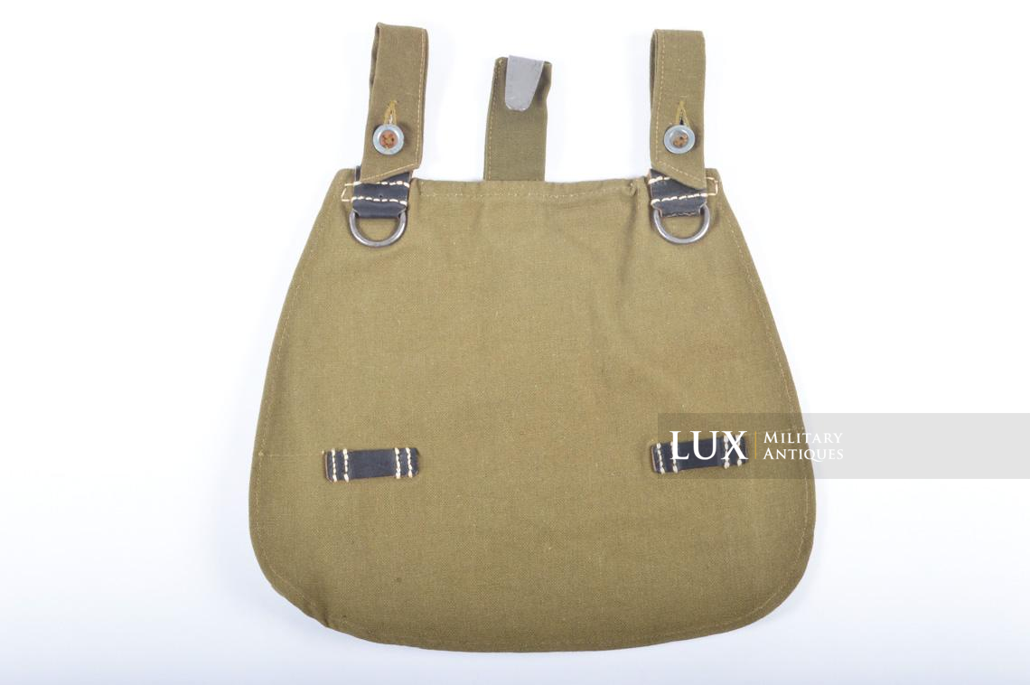 Unissued German two-tone fabric mid-war bread bag, « RF-Nr - 1943 » - photo 4