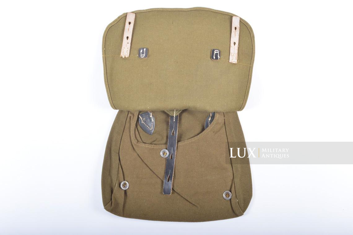 Unissued German two-tone fabric mid-war bread bag, « RF-Nr - 1943 » - photo 11