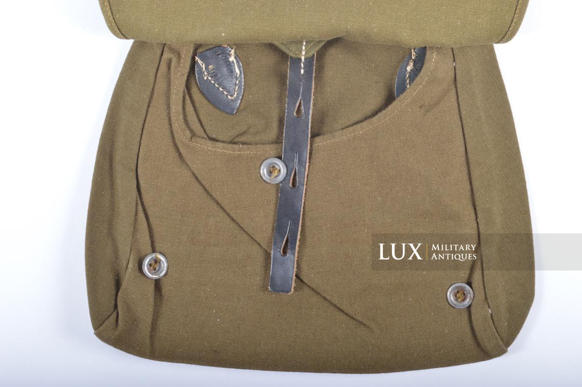 Unissued German two-tone fabric mid-war bread bag, « RF-Nr - 1943 » - photo 13