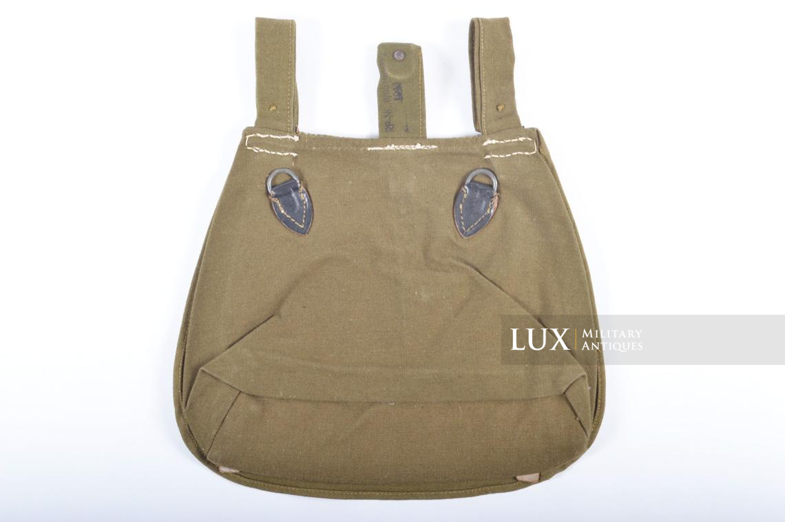 Unissued German two-tone fabric mid-war bread bag, « RF-Nr - 1943 » - photo 14