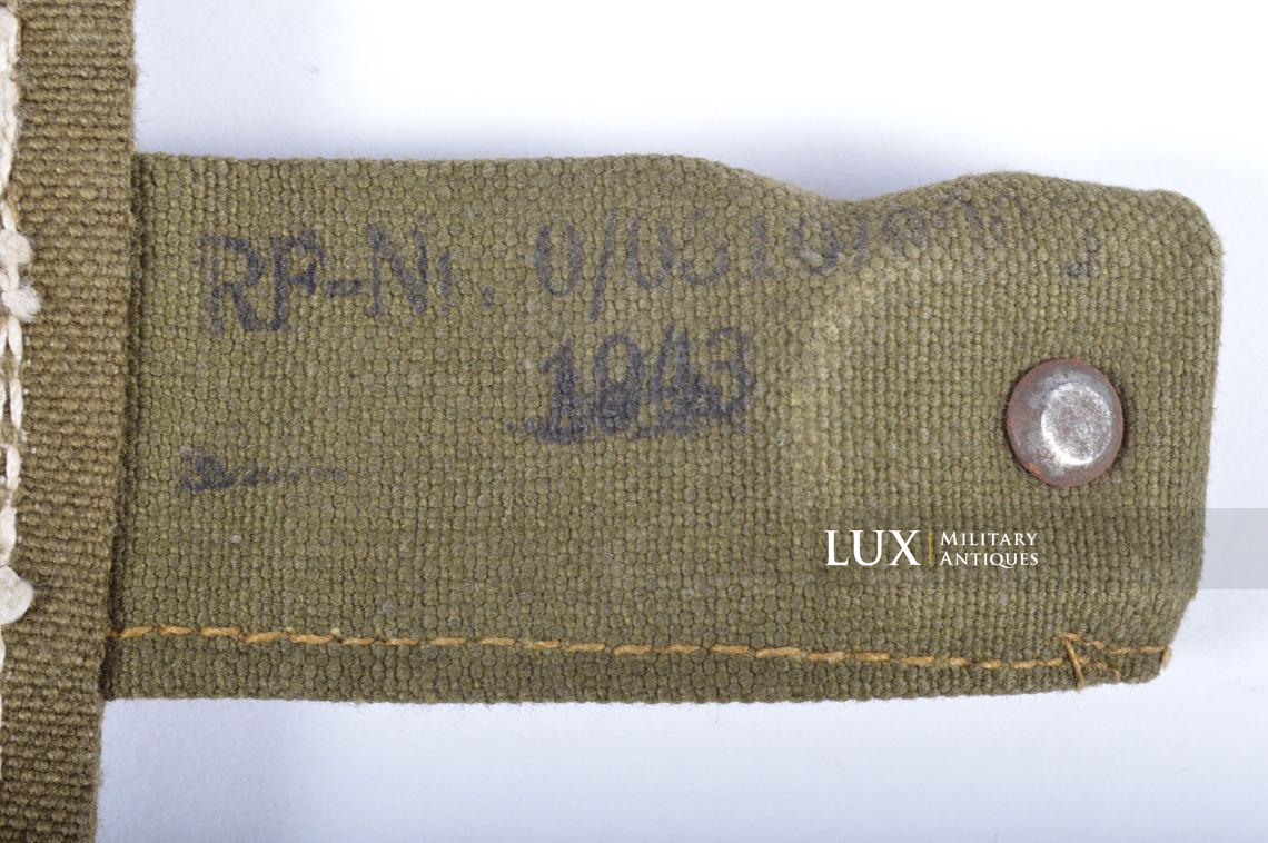 Unissued German two-tone fabric mid-war bread bag, « RF-Nr - 1943 » - photo 17
