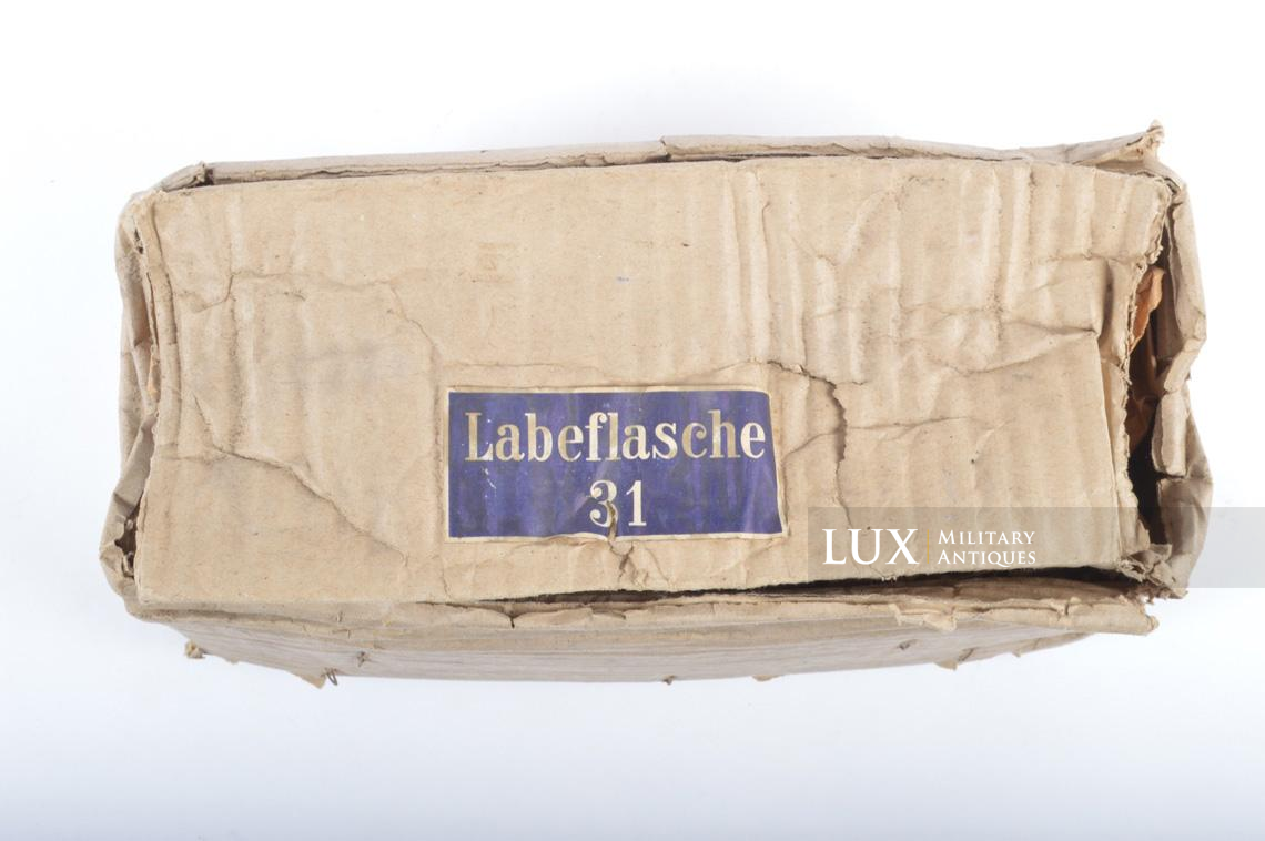 Gourde allemande infirmier milieu de guerre dans son emballage d’usine, « LABEFLASCHE 31 » - photo 8