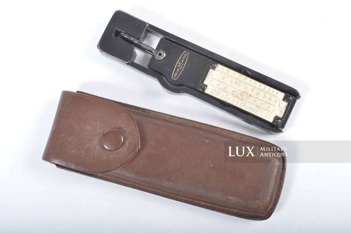 Early German indirect fire calculator, « deckungswinkelmesser »