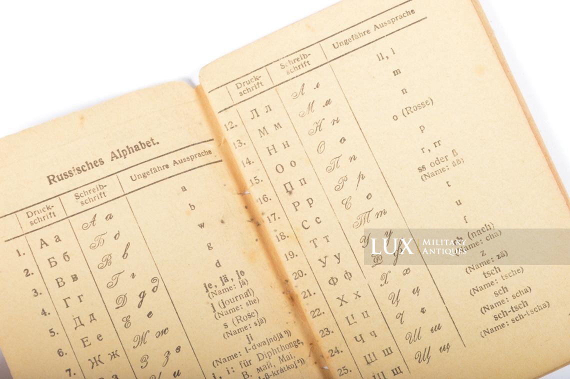German - Russian soldiers translation booklet, « 1941 » - photo 9