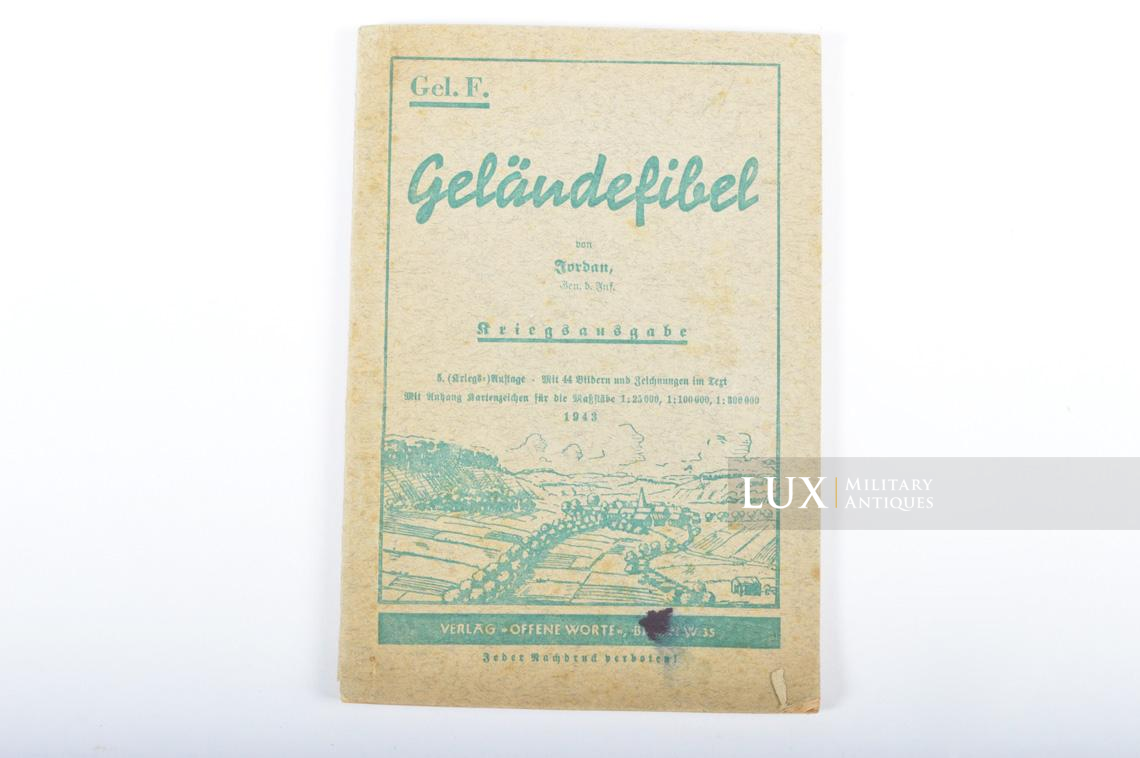 German soldier's map legend readers guide book, « Geländefibel » - photo 4