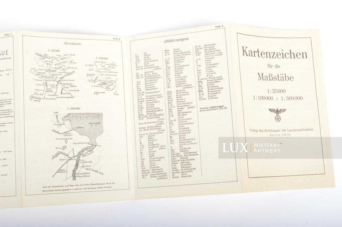 German soldier's map legend readers guide book, « Geländefibel » - photo 17