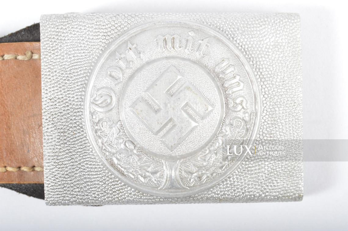 Unissued German police aluminum combat belt buckle, « 1940 » - photo 8