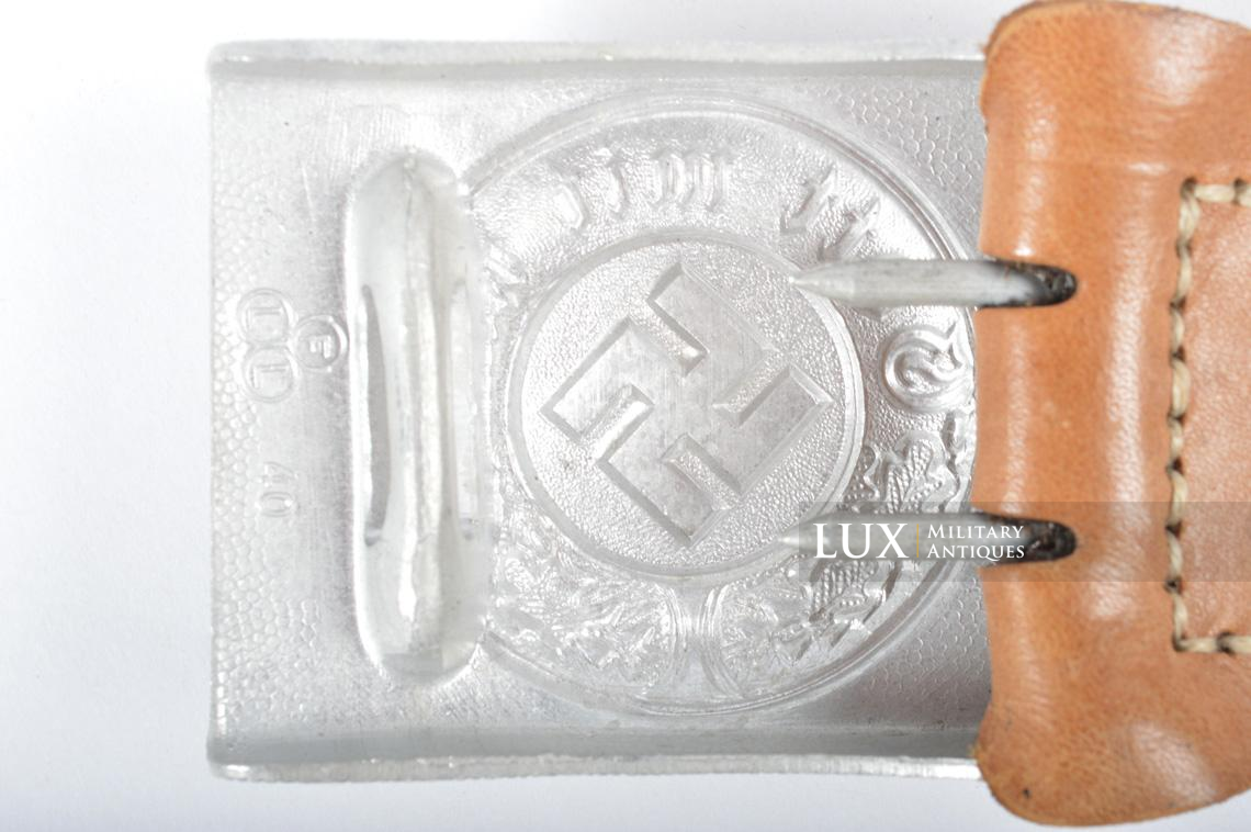 Unissued German police aluminum combat belt buckle, « 1940 » - photo 11
