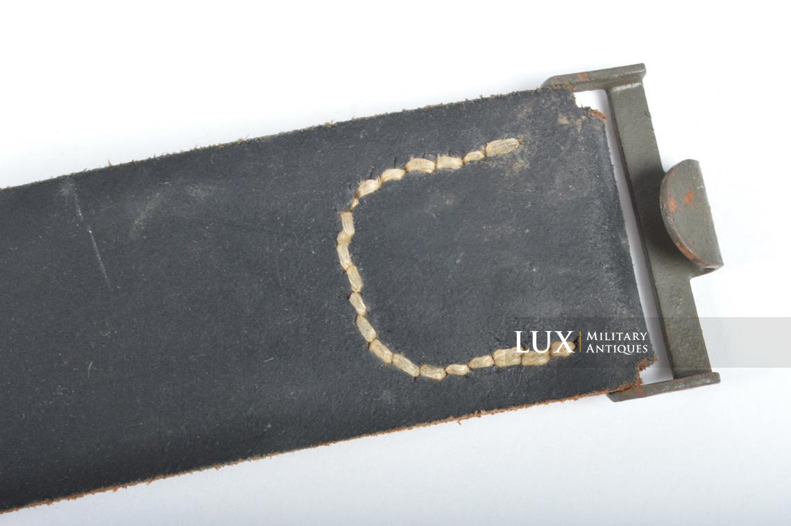 Unissued German late-war M44 leather belt, « ftb44 » - photo 7
