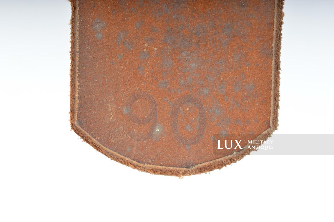 Unissued German late-war M44 leather belt, « ftb44 » - photo 11