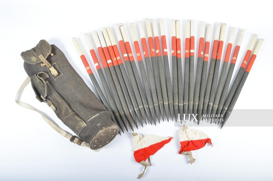 German MG / mortar distance plotter kit, « blue web » - photo 4