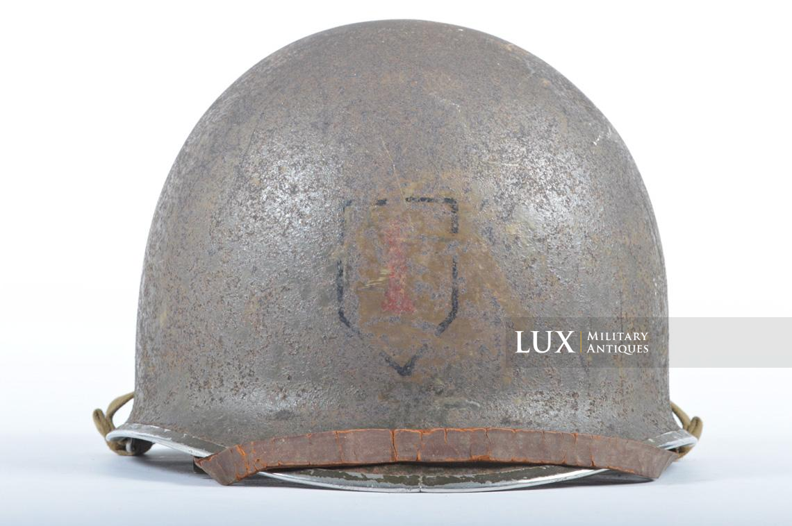 Casque USM1 NCO 1st Infantry Division « Big Red One », nominatif - photo 4