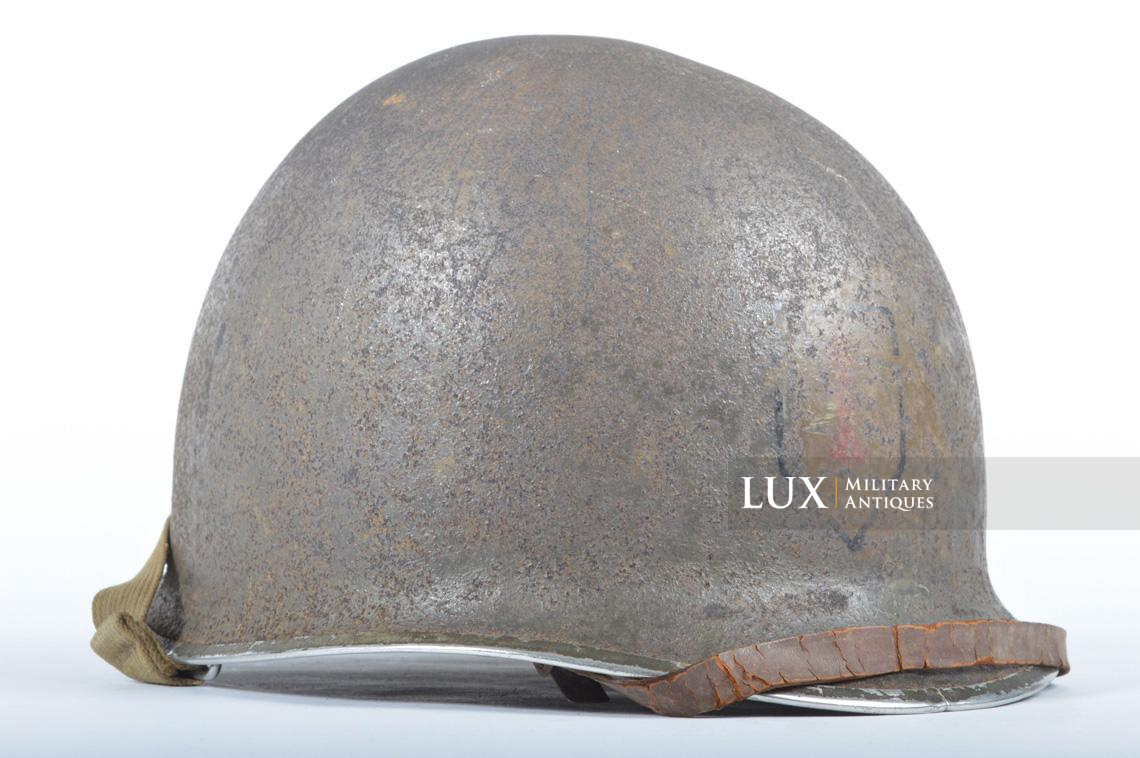 Casque USM1 NCO 1st Infantry Division « Big Red One », nominatif - photo 10