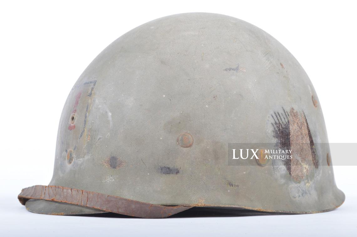 Casque USM1 NCO 1st Infantry Division « Big Red One », nominatif - photo 69