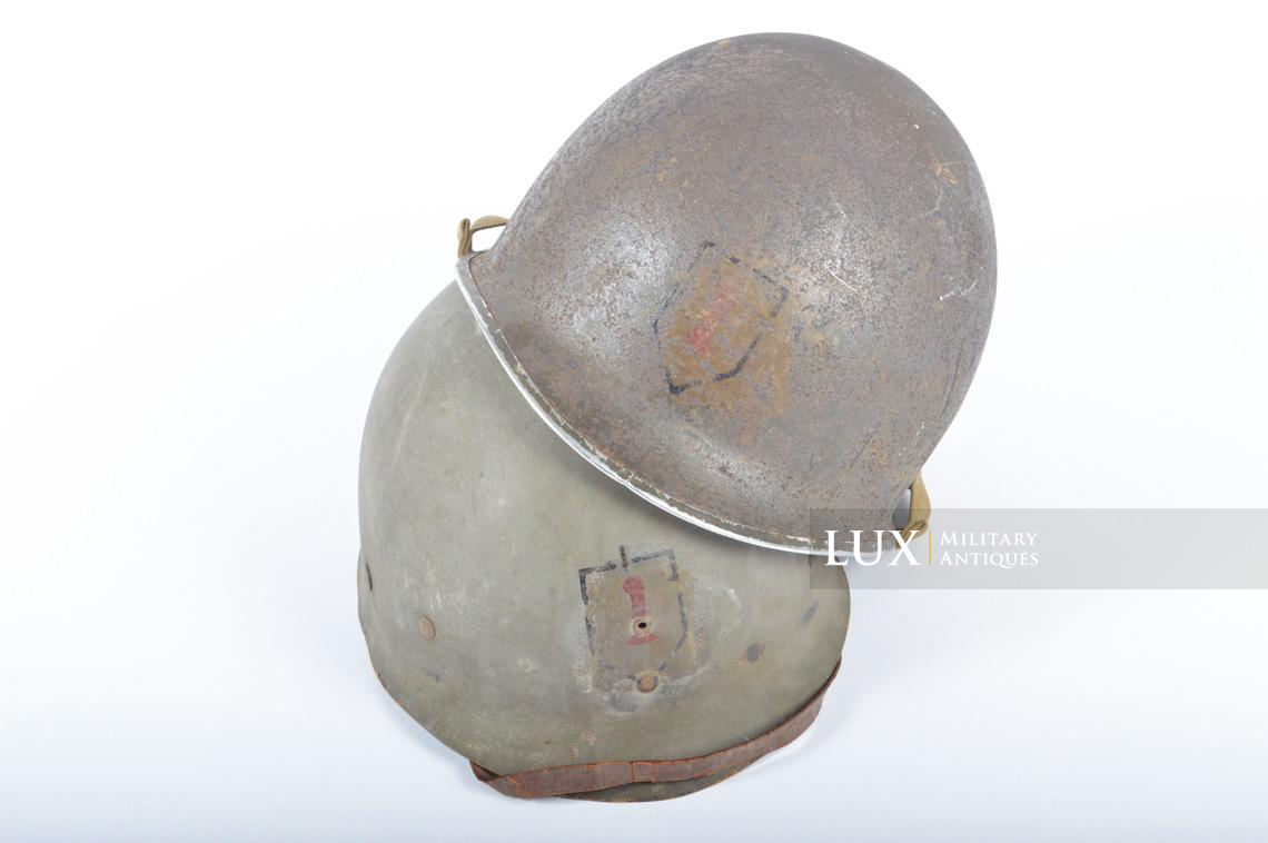 Casque USM1 NCO 1st Infantry Division « Big Red One », nominatif - photo 8