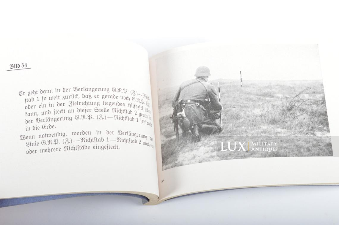 German MG / mortar distance plotter kit, « blue web » - photo 7