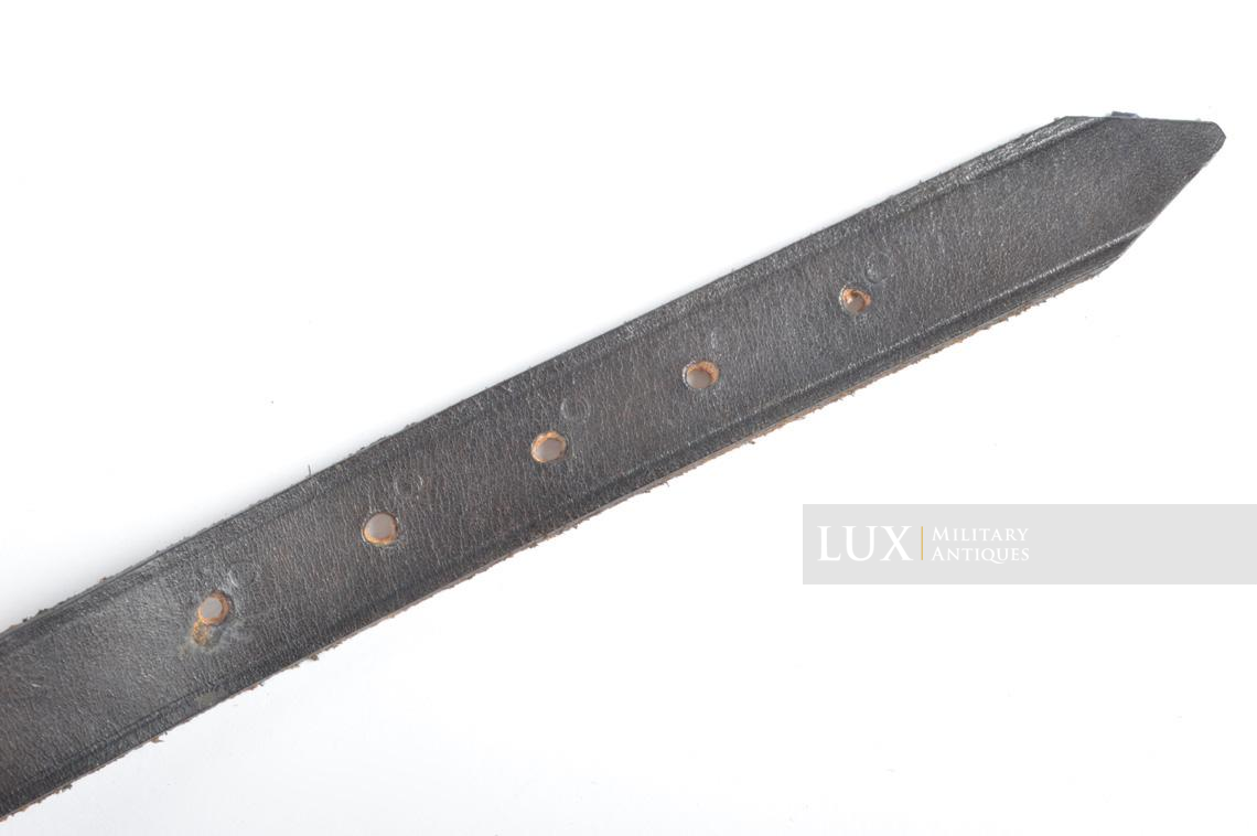 German early leather entrenching tool carrying case, « 1939 » - photo 13