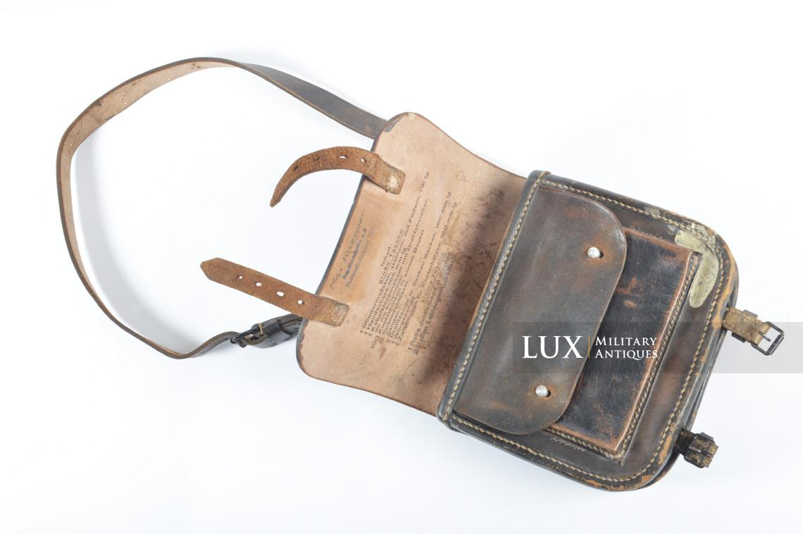 Trousse allemande d'outillage de pionnier en cuir, « Luftwaffe » - photo 8