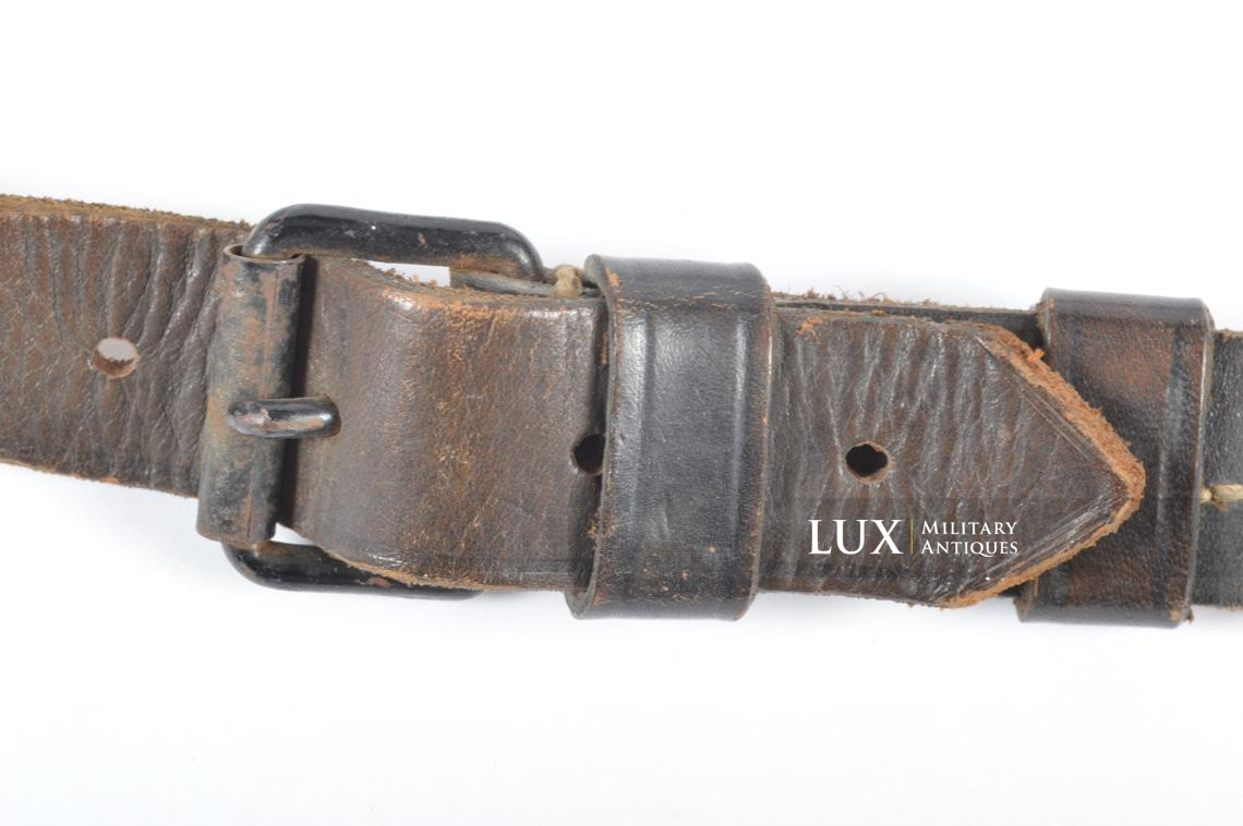 Trousse allemande d'outillage de pionnier en cuir, « Luftwaffe » - photo 15