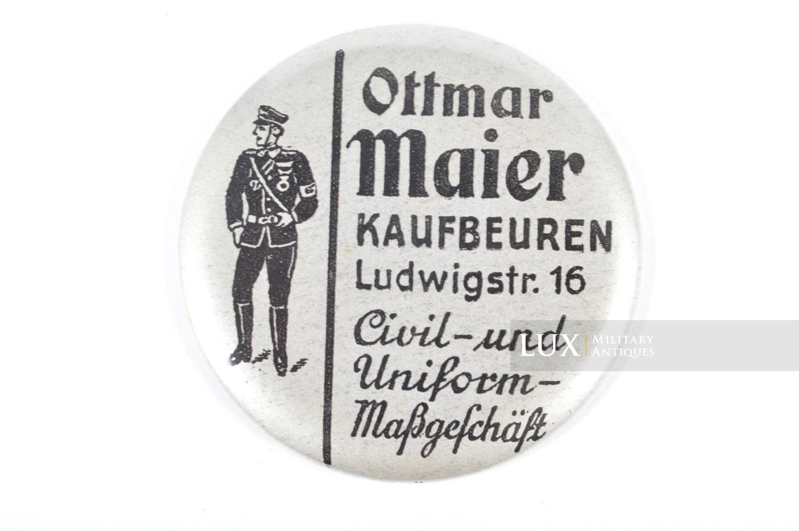 Miroir publicitaire d’un magasin d’accessoires d’uniformes allemands, « Otmar Maier » - photo 4