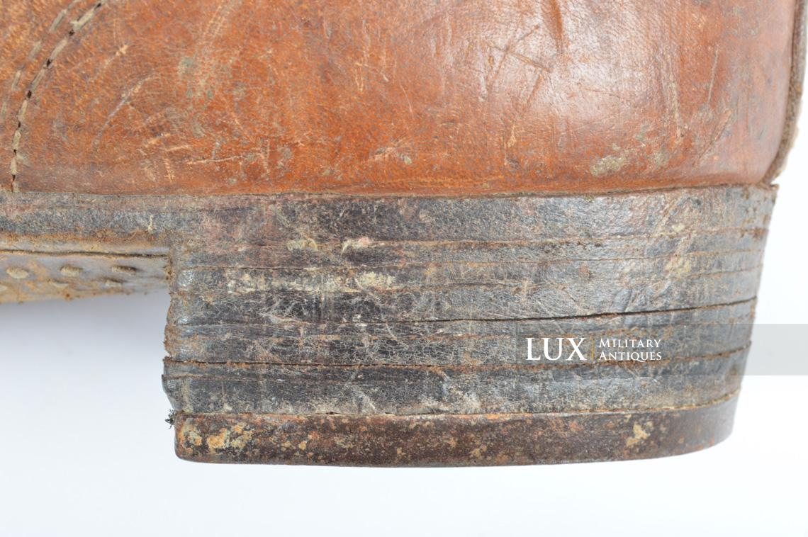 Late-war German low ankle combat boots, « RBNr 0/0714/0024 » - photo 33