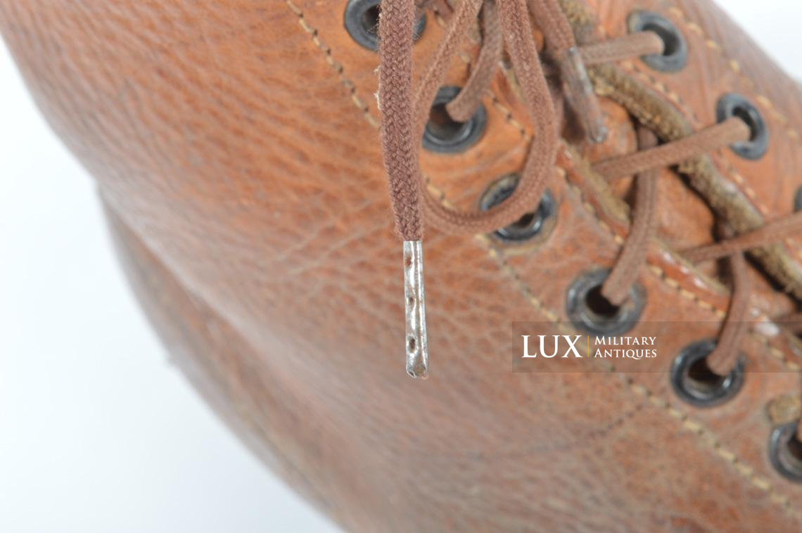 Late-war German low ankle combat boots, « RBNr 0/0714/0024 » - photo 39