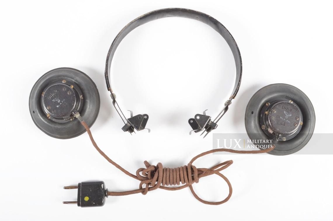 Unissued German armored/panzer headphones, « Dfh.B 44 » - photo 7