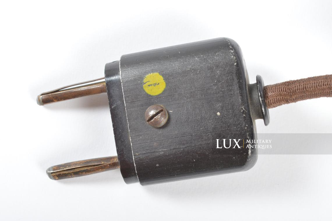 Unissued German armored/panzer headphones, « Dfh.B 44 » - photo 12