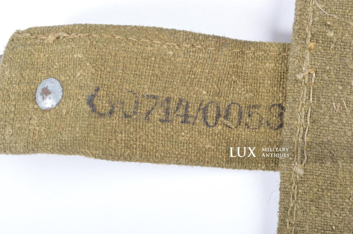 Unissued late-war German bread bag, « 0/0714/0058 » - photo 14