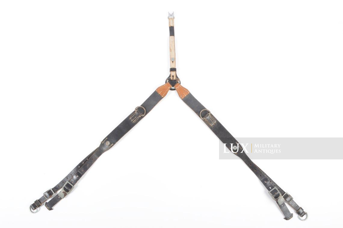 German late-war leather combat Y-straps, « RBNr » - photo 4