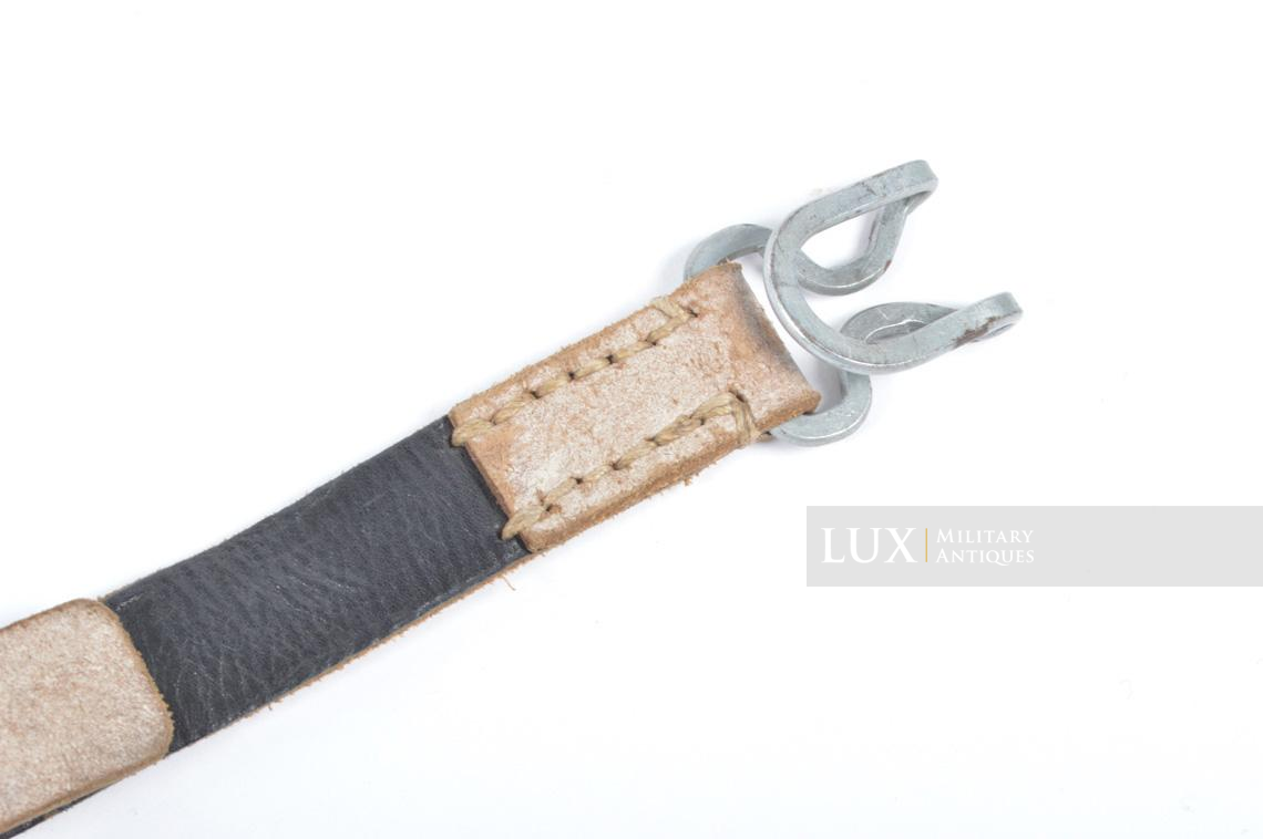 German late-war leather combat Y-straps, « RBNr » - photo 12