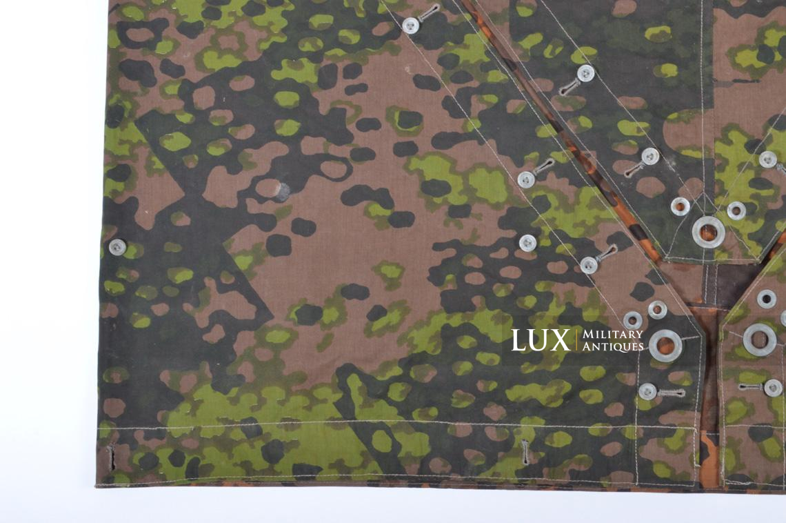 Waffen-SS camouflage shelter quarter/poncho, « plane tree 2 overprint » - photo 7