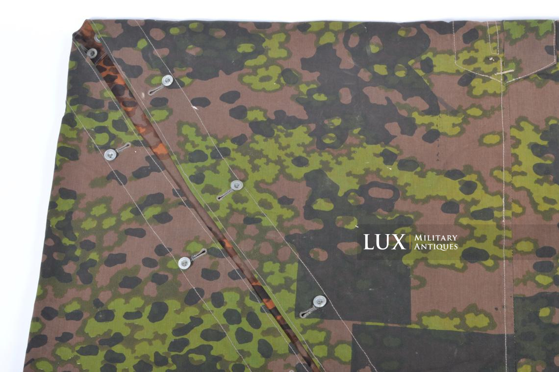 Waffen-SS camouflage shelter quarter/poncho, « plane tree 2 overprint » - photo 8