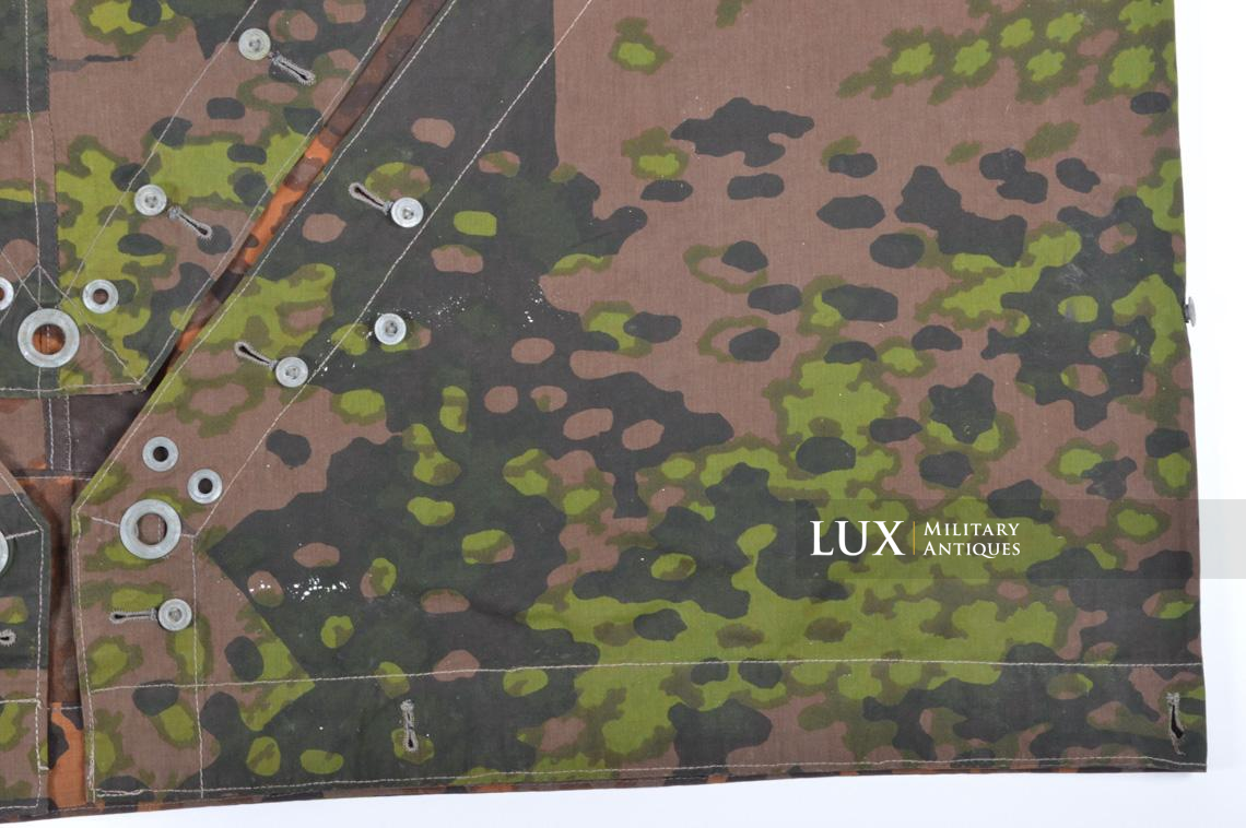 Waffen-SS camouflage shelter quarter/poncho, « plane tree 2 overprint » - photo 10