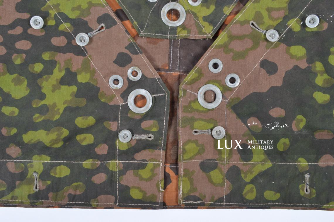 Waffen-SS camouflage shelter quarter/poncho, « plane tree 2 overprint » - photo 11